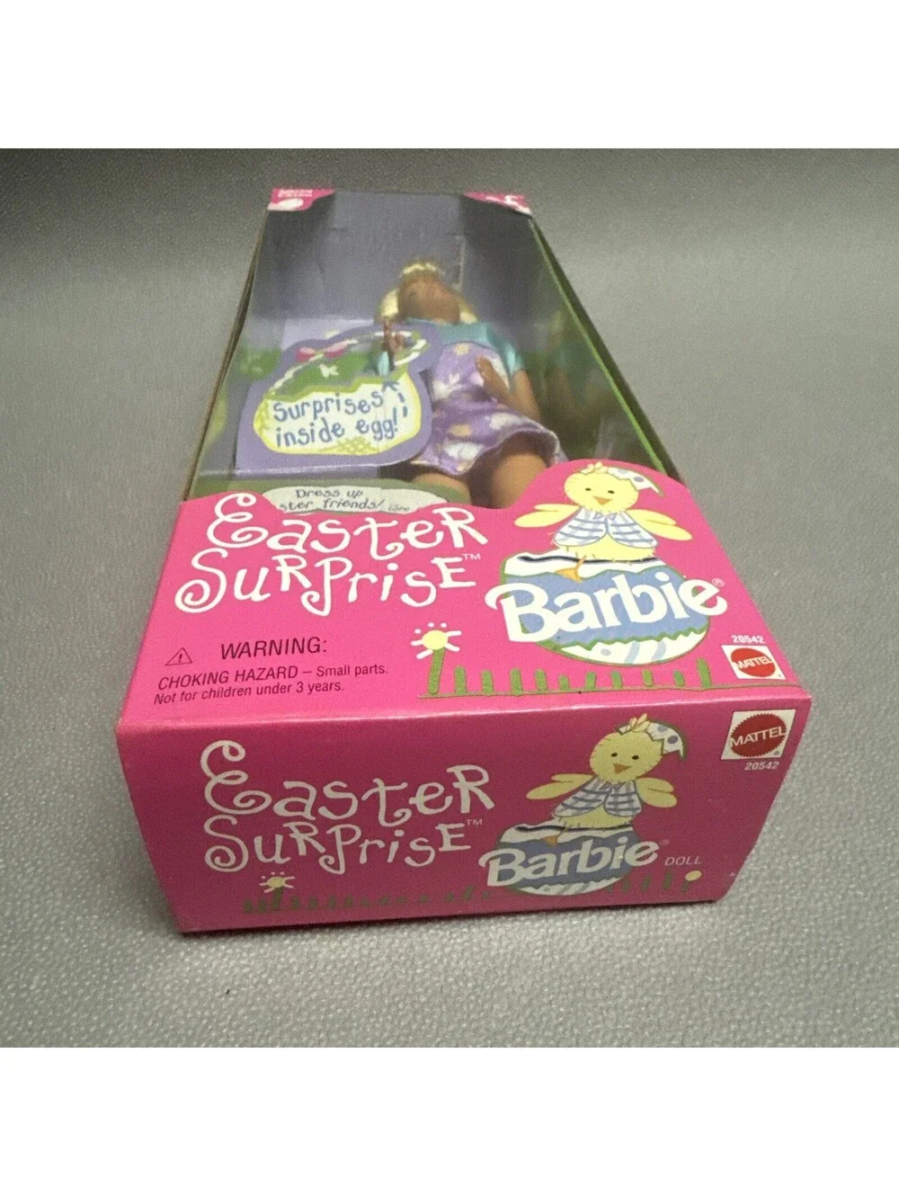 Easter Surprise Barbie Doll New 1998 with Surprise Egg inside Mattel #20542